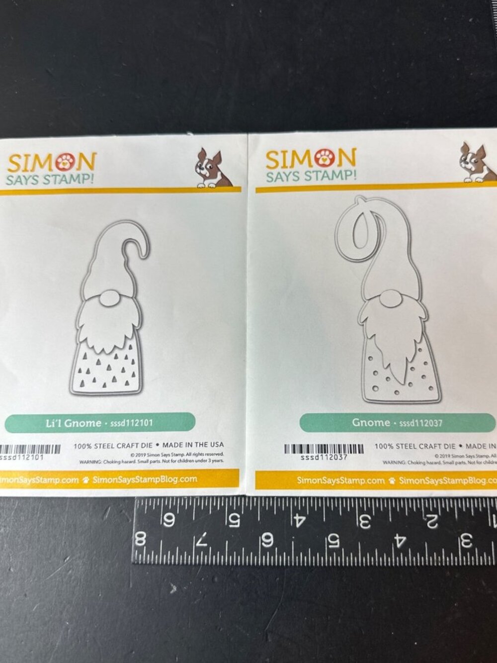 Simon Says Stamp Gnome & Lil Gnome Craft Dies Set